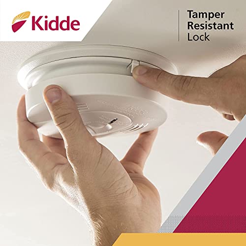 Kidde Smoke & Carbon Monoxide Detector with Voice Alerts, Battery Powered A301668