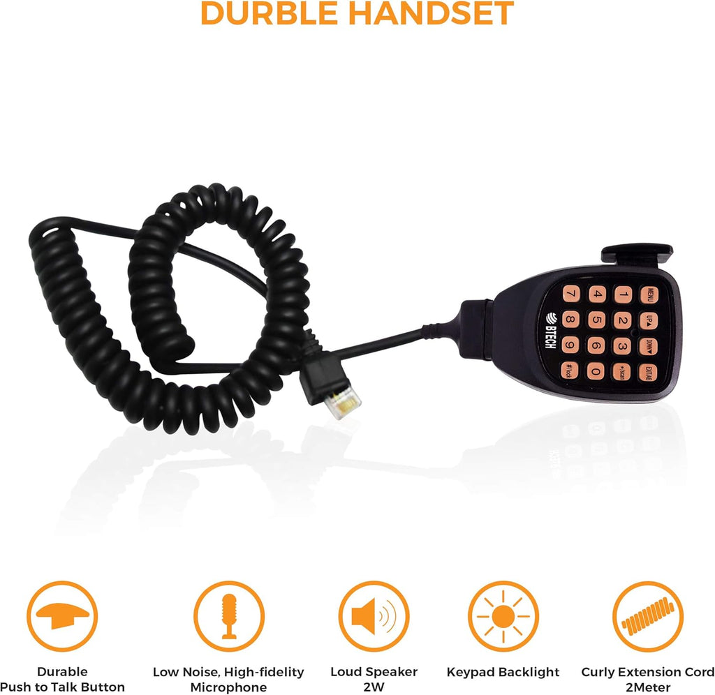 GMRS Two-Way Radio with Repeater Capable and Dual Band Scanning a7