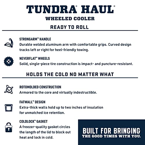 YETI Tundra Haul Wheeled Hard Cooler U144