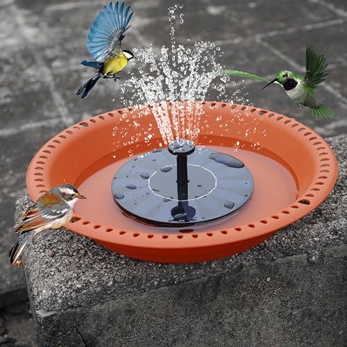 Bird Bath for Outdoors Heavy Duty Hanging 16 Inch Green a7