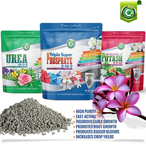 Triple Super Phosphate 0-46-0 Fertilizer for Plants and Flower Gardens a7k