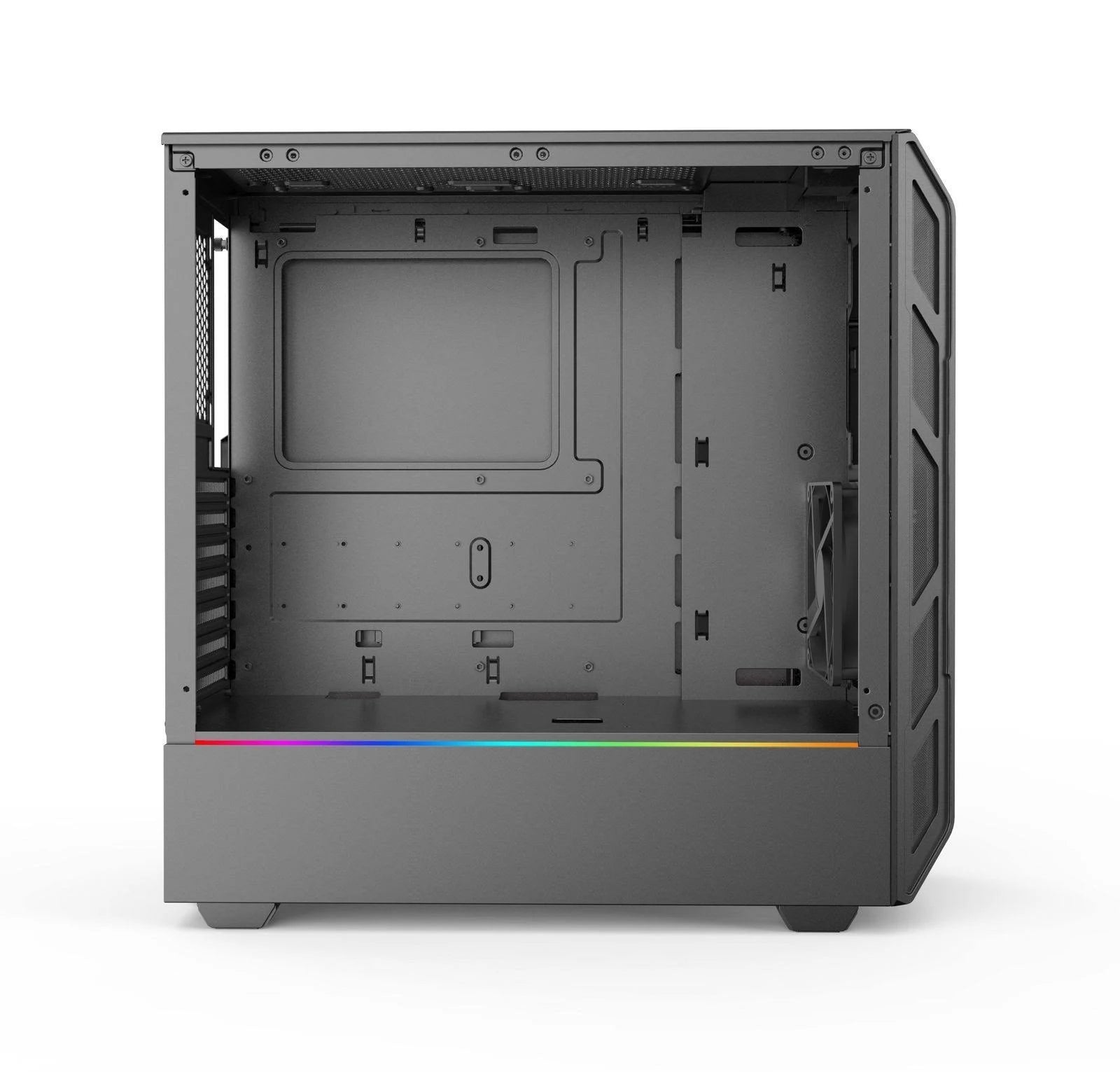 PC Case Tempered Glass Digital RGB Black a7