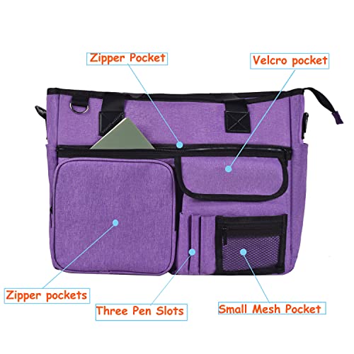 Nurse Tote Bag with Multiple Pockets for Work Z576835