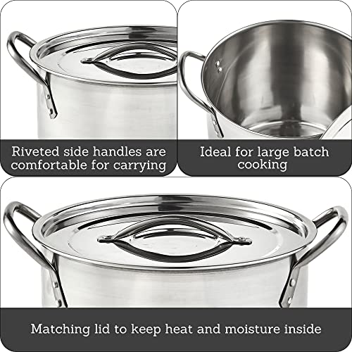 IMUSA 16qt Stainless Steel Stock Pot T545