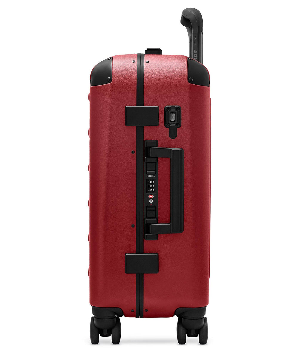 Carry-On Spinner Suitcase Blue k7