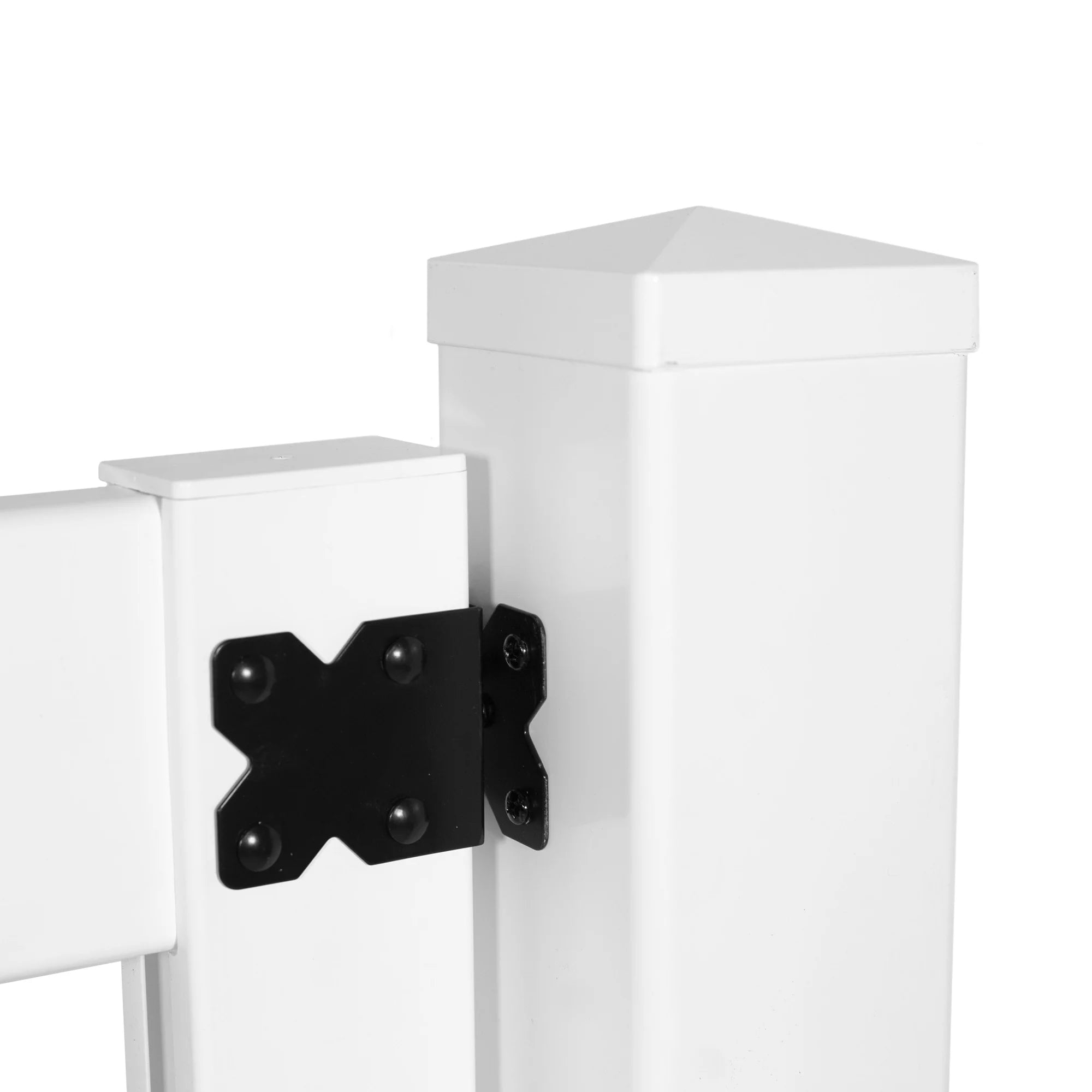 Chelsea 3 ft. x 42 in. White Vinyl Picket Fence Gate Y30292