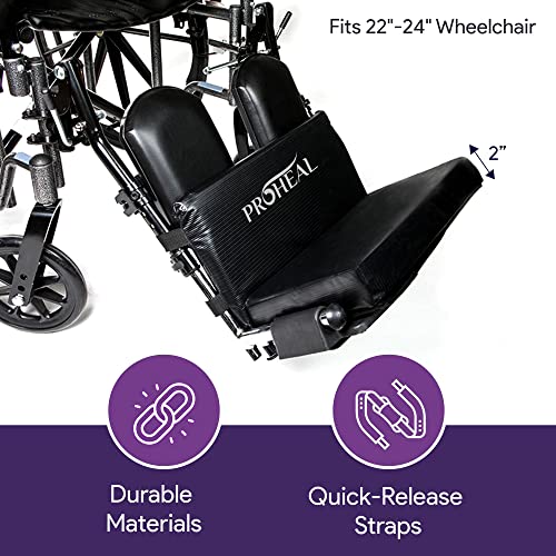 Wheelchair Leg Rest Extenders for Foot Support 22-24 Inch a7
