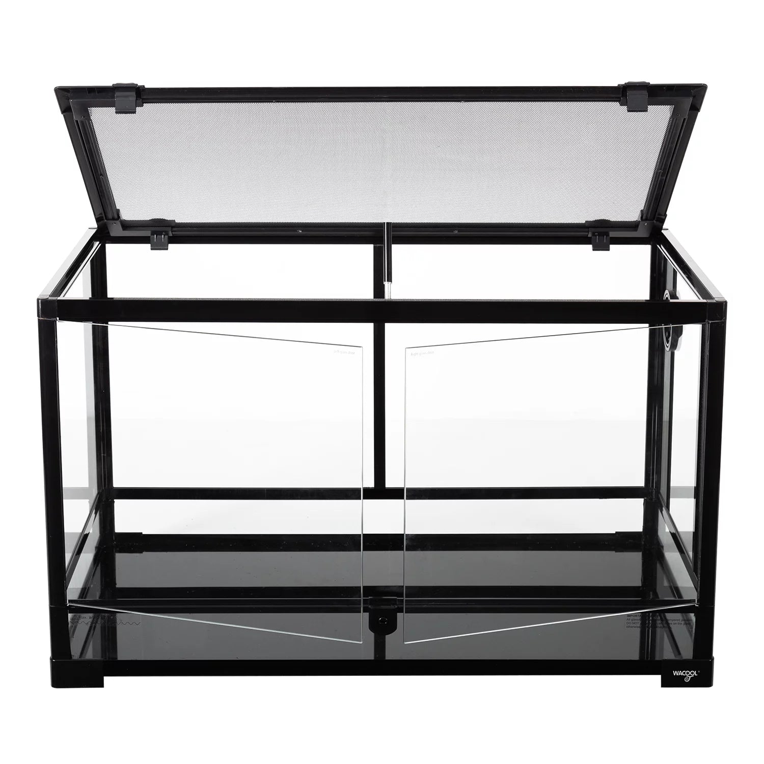 Tempered Glass Reptile Terrarium 40 Gallon Front Opening a7