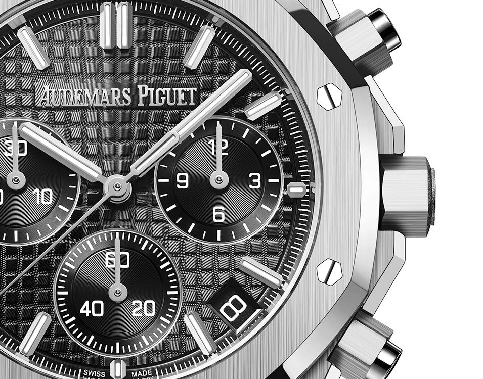 Chronograph 41mm Black Dial A7
