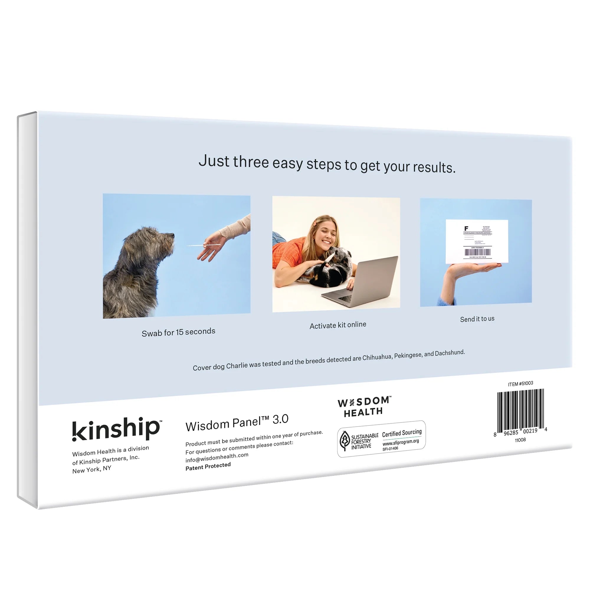 Dog DNA Test Kit for Breed Discovery k7