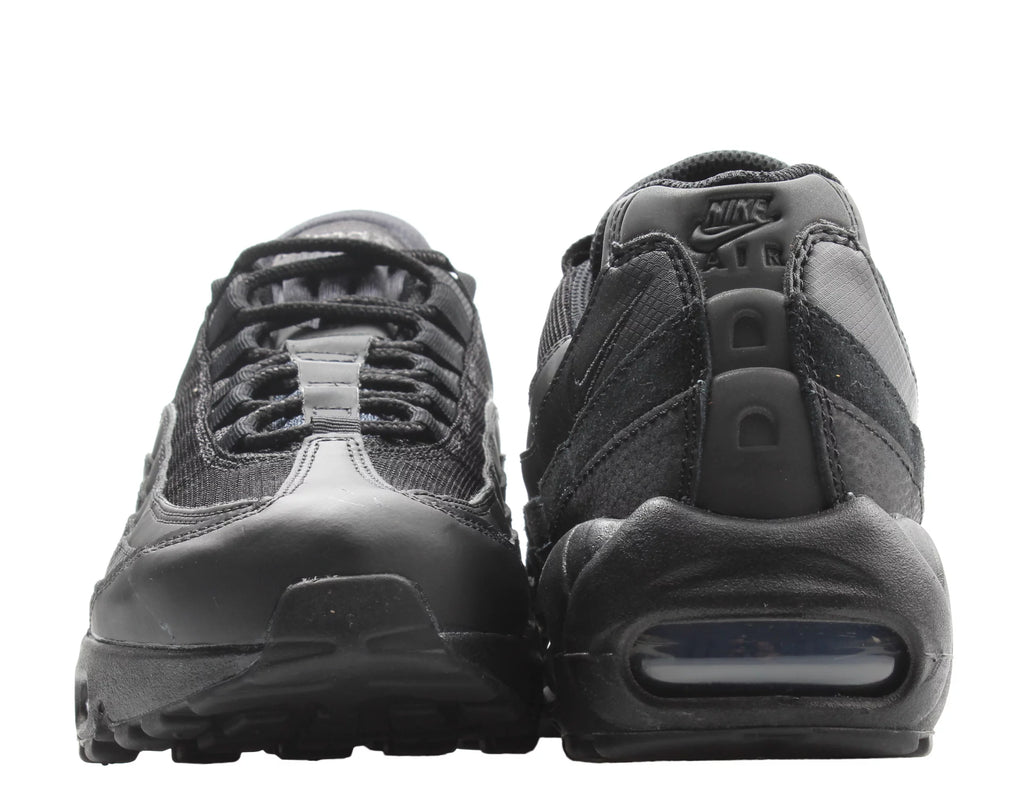 Men's Air Max 95 Running Shoes Black Grey k7