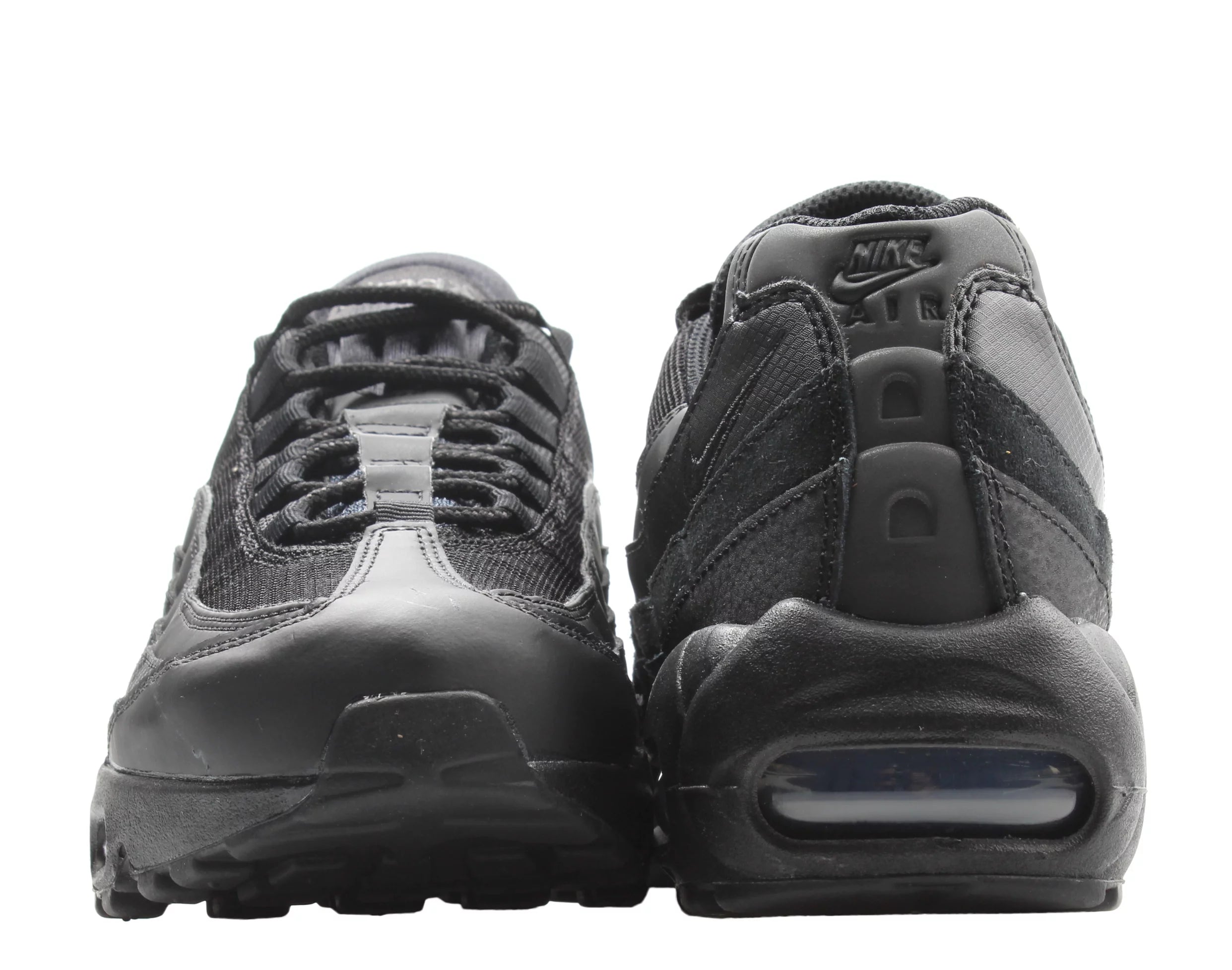 Men's Air Max 95 Running Shoes Black Grey k7