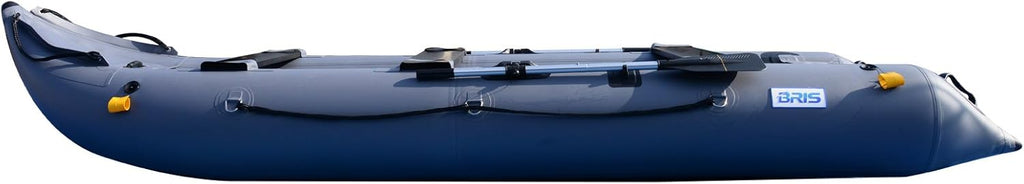 BRIS 14.1ft Inflatable Boat 3 Person Kayak Canoe W13638