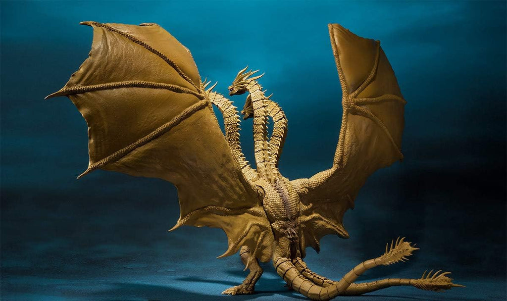 TAMASHII NATIONS Bandai S.H. MonsterArts King Ghidorah 2019 Action Figure J9554