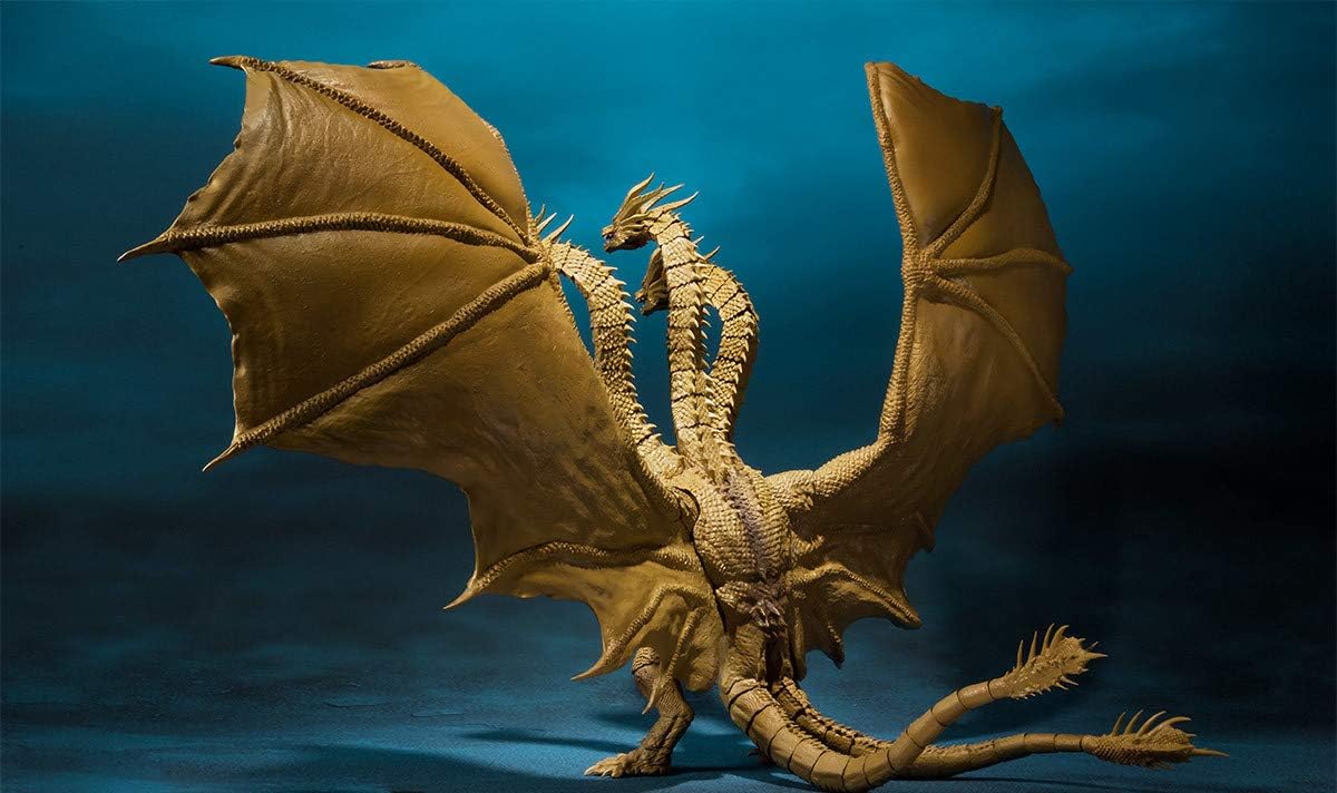 TAMASHII NATIONS Bandai S.H. MonsterArts King Ghidorah 2019 Action Figure J9554