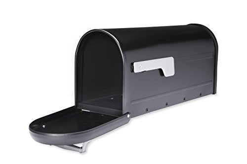 Aluminum Mailbox Post Black 7k