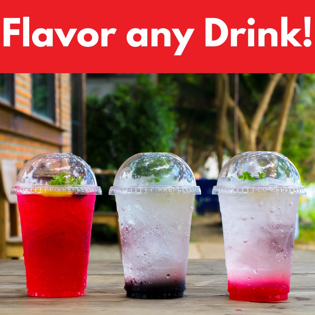 Koldkiss Shaved Ice and Snow Cone Syrups - 12 Pack, Assorted Flavors E7766