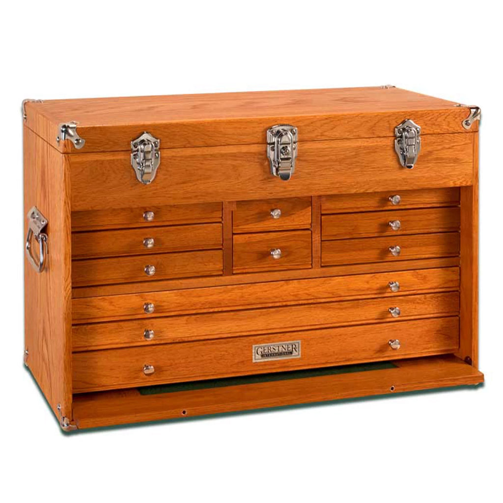 Gerstner International Hardwood 11-Drawer Top Chest, Red Oak F71810