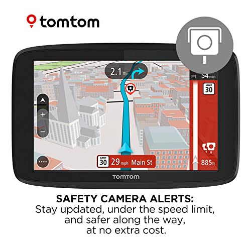 TomTom GO Supreme 6" GPS Navigation Device with World Maps, Traffic and Speed Camera Alerts X99678