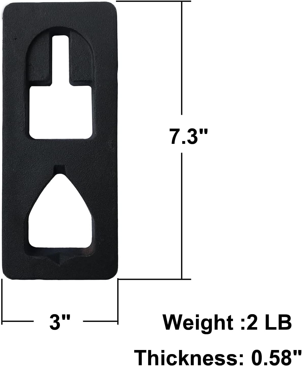 T Post Puller Plate Heavy-Duty Steel Farm Garden Equipment k7m