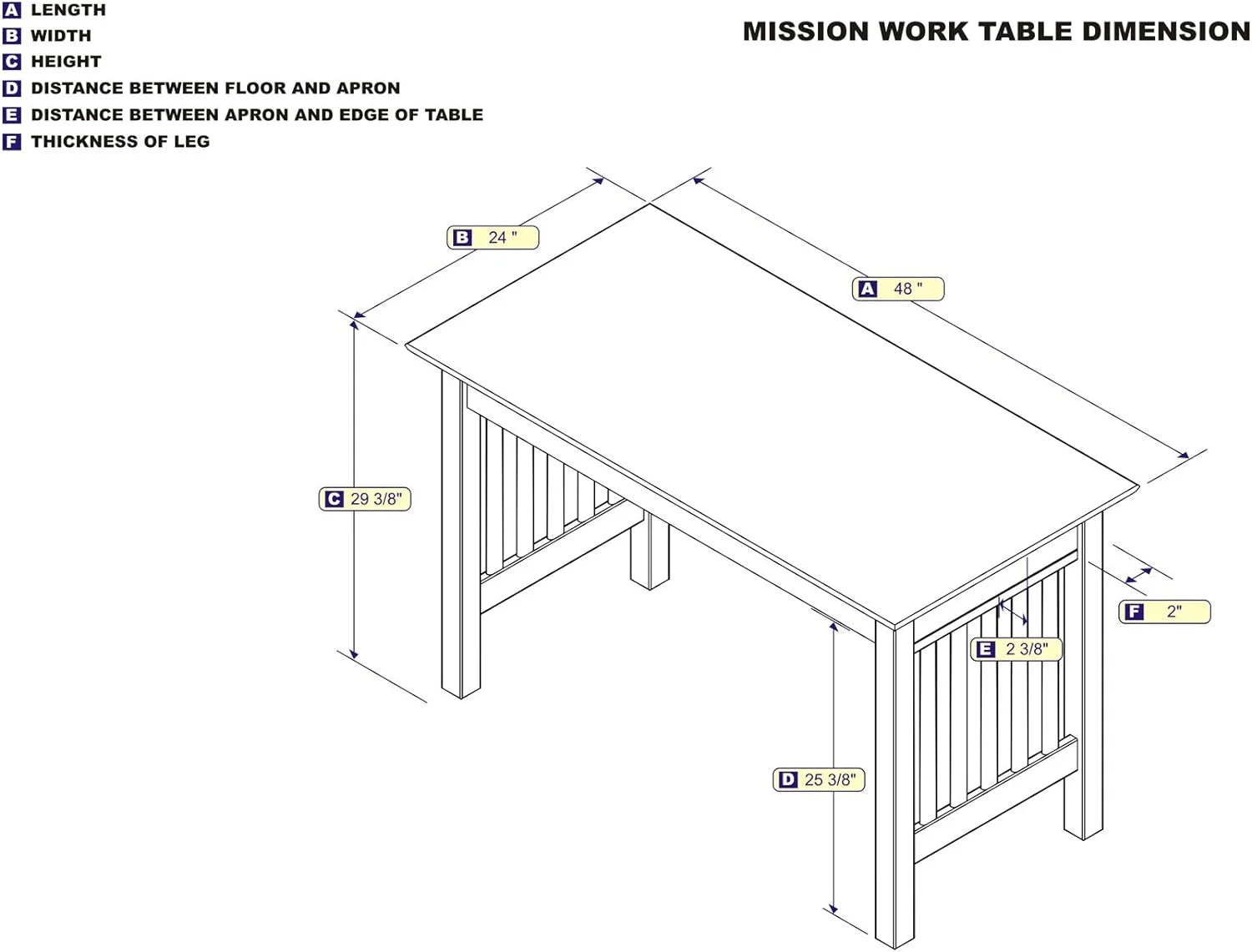 Mission Desk Antique Walnut N218031