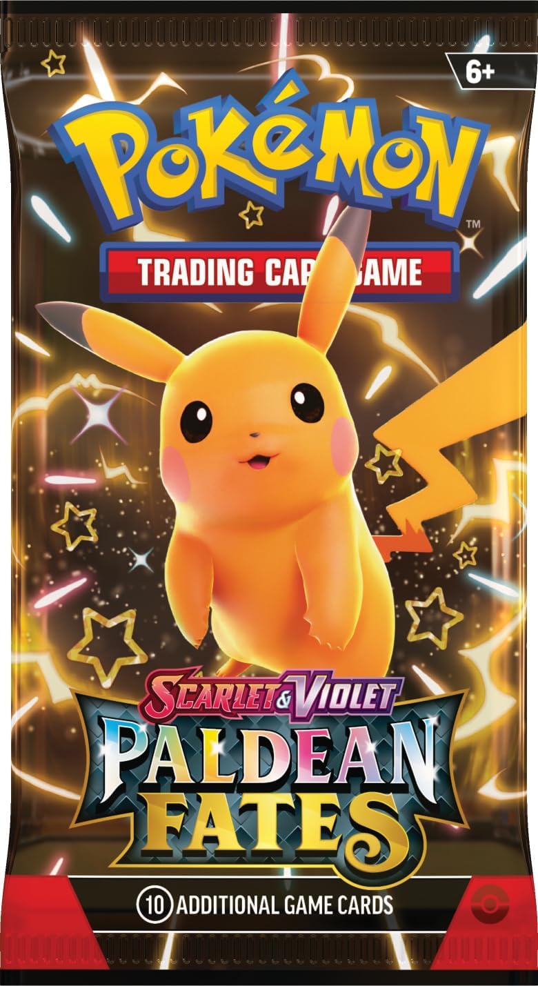 POKEMON TCG Scarlet and Violet Paldean Fates Booster Bundle X43507