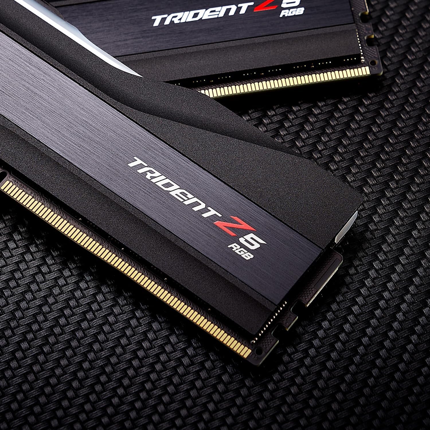 G.SKILL Trident Z5 RGB DDR5 RAM 64GB (2x32GB) 5600MT/s CL28 Desktop Memory UDIMM - Matte Black X68934