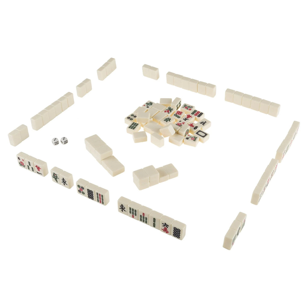 Hey! Play! Chinese Mahjong Set with 146 Tiles and Storage Case A1296