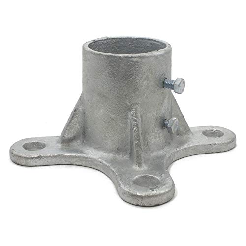 2" Floor Flange for Steel Round Posts a7