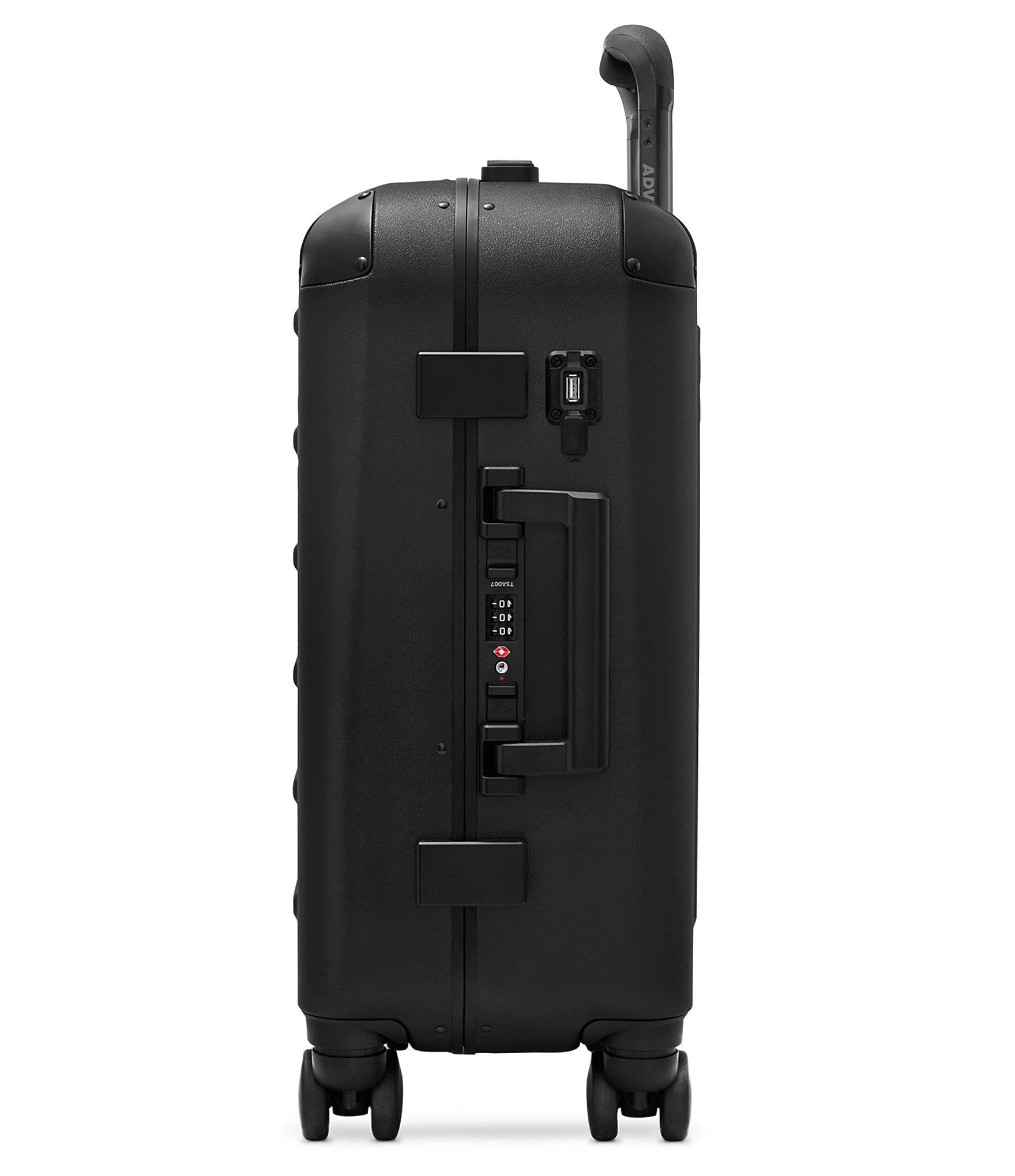 Carry-On Spinner Suitcase Blue k7