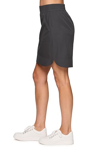 Women's Quick-Dry Woven Skort with Pockets for Tennis Golf Running a7k