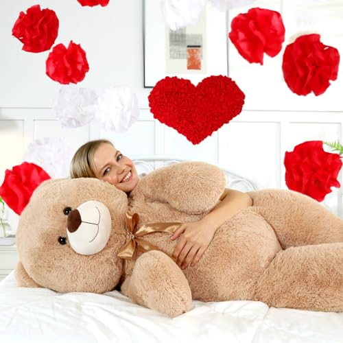MorisMos Big Brown Bear Giant Teddy Bear 3 Feet Plush Z9159