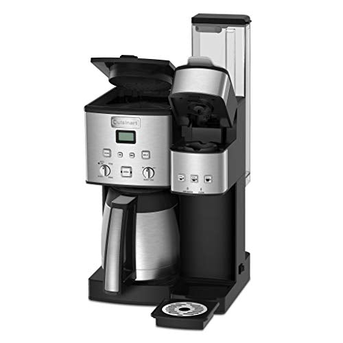 Cuisinart SS-20P1 Coffee Center 10-Cup Thermal Coffeemaker and Single-Serve Brewer, Stainless Steel L3888