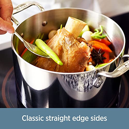 All-Clad D3 3-Ply Stainless Steel Sauté Pan 4 Quart T709