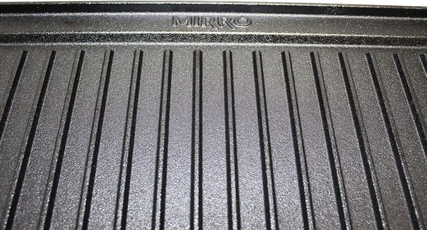 Mirro MIR-19055 Pre-Seasoned Cast Iron Reversible Grill/Griddle with Handles, 20 Inch G184927