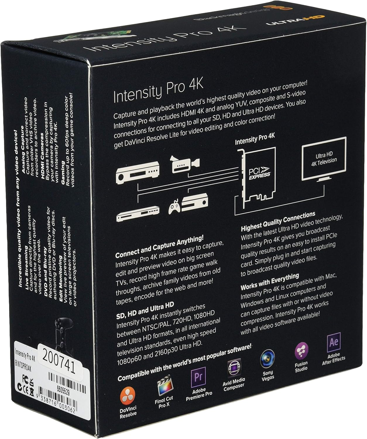 4K Capture & Playback Card, Ultra HD 30fps a7