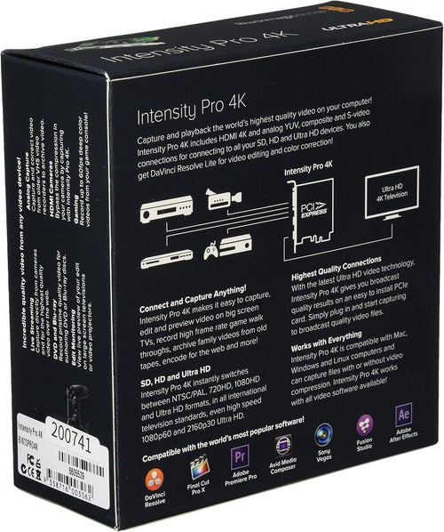 4K Capture & Playback Card, Ultra HD 30fps a7
