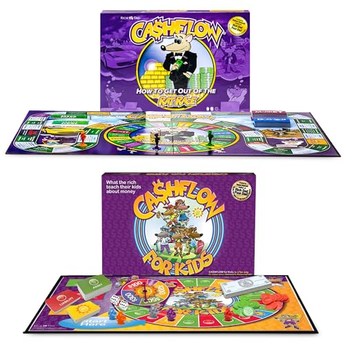 Cashflow Board Game Educational Finance Game for Family 7k