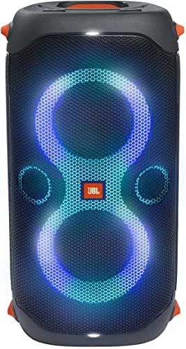 JBL PartyBox 110 Portable Party Speaker with Built-in Lights, Black T416