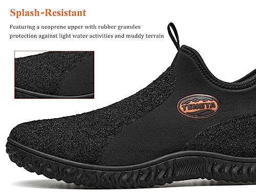 Men's Neoprene Slip-on Mud Boots for Gardening X6889
