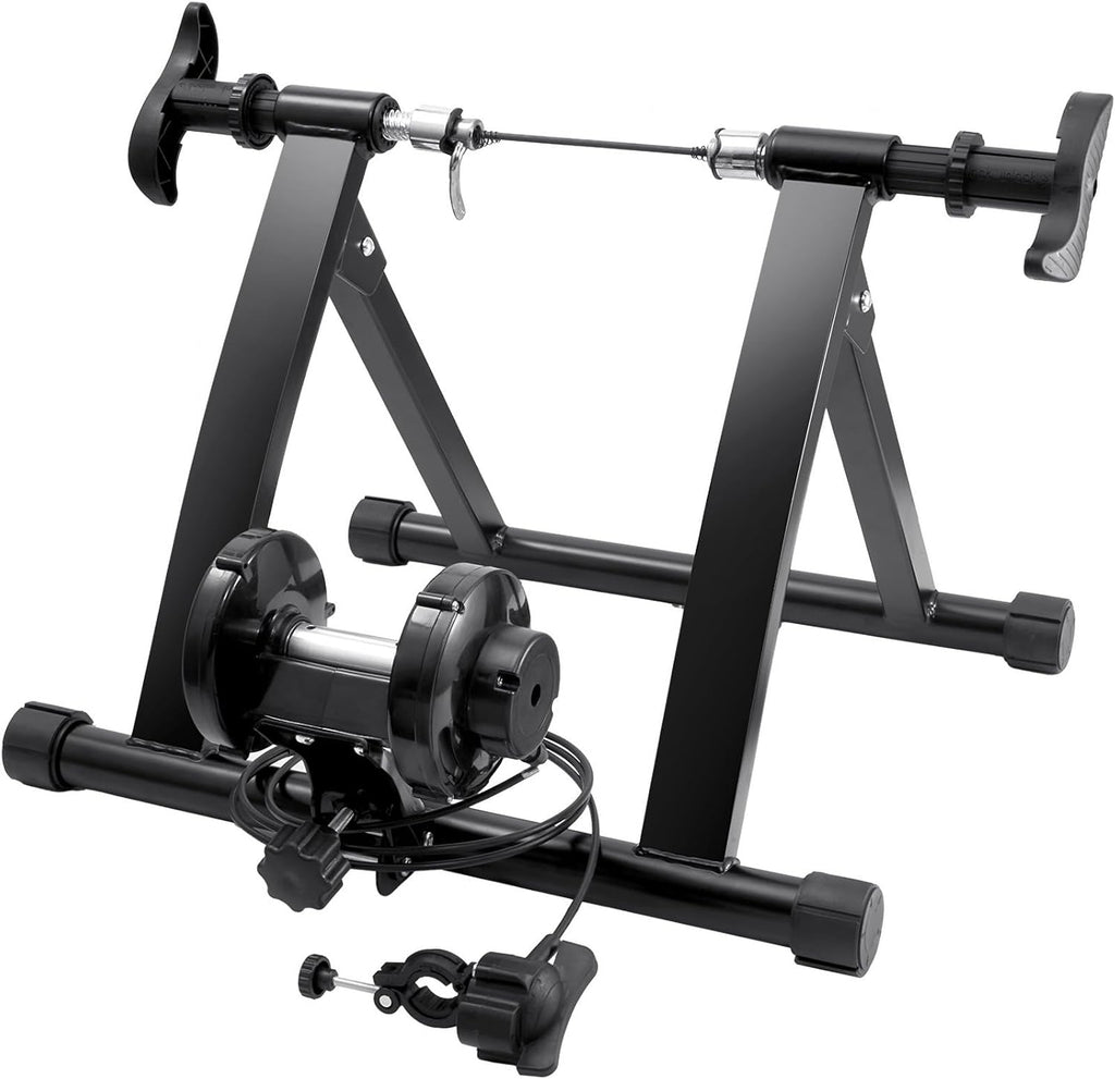 VEVOR Bike Trainer Stand, Magnetic, 8 Resistance Levels, for 26"-29" Wheels T106