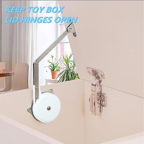 Zishengho Soft Close Toy Box Lid Hinges 2 Pack N57869