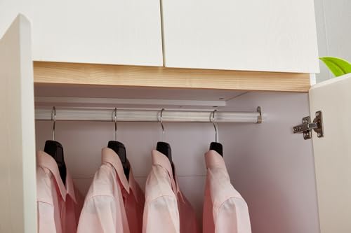 4 Door Wardrobe Closet with Mirror and Drawers M761