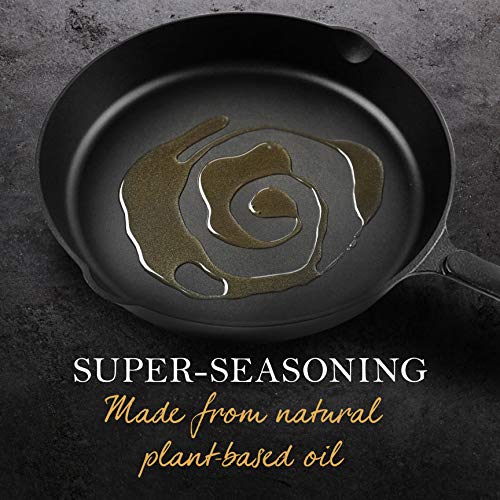 Australian Cast Iron Skillet 10 Inch Non-stick Pre-seasoned Frying Pan S933667