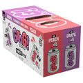 Grog! Flavored Hard Soda Variety Pack – Grape & Peach – 8 Pack - Nestor Liquor