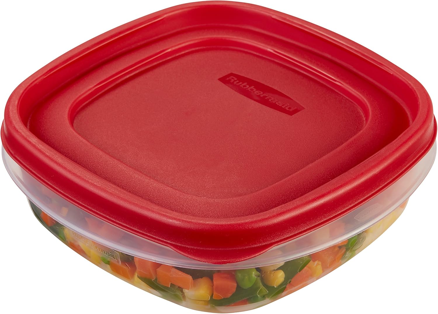 Rubbermaid Easy Find Lids Food Storage Container, 3 Cup, Racer Red N37164