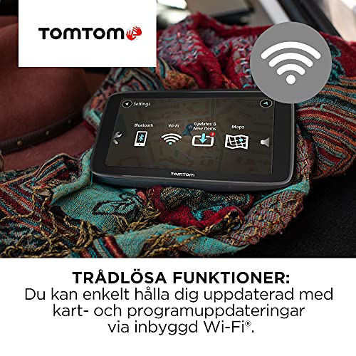 TomTom GO Classic 6 Inch Car Sat Nav with EU Maps and Traffic Alerts K608