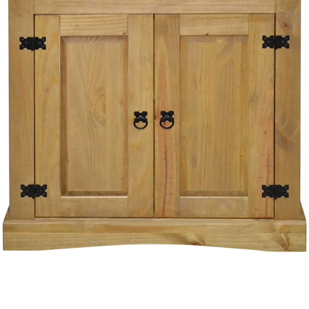 Dcenta Cupboard Mexican Pine Corona 31.5"x15.7"x66.9" U42230