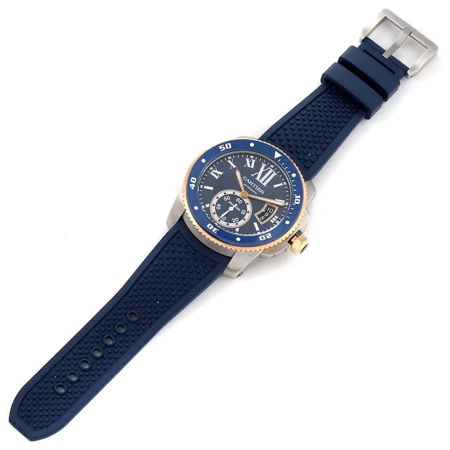 Leather Watch with Rio de Janeiro Design k7p
