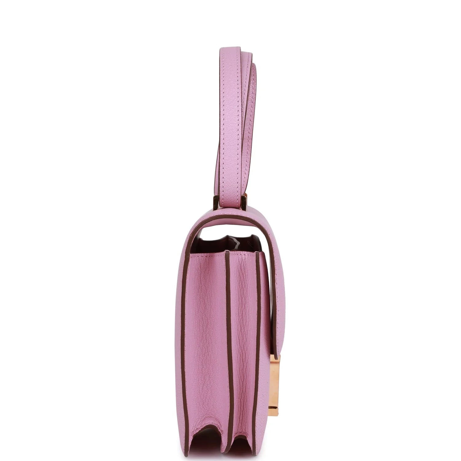 Mauve Sylvestre Crossbody Bag 18 Rose Gold Hardware k7